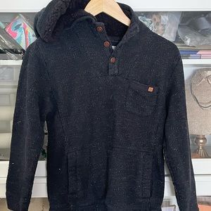 Billabong Size medium black hoodie (with subtle white flecks), Boy, EUC